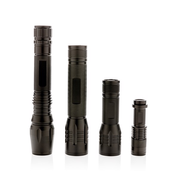 3W medium CREE torch - Black