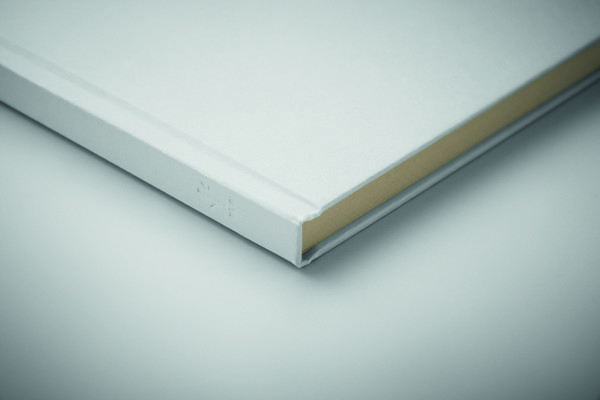 A5 sugarcane PLA notebook - White