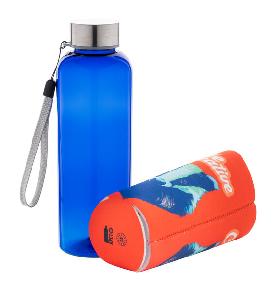 Bouteille En Rpet Pemba Creative - Bleu / Blanc