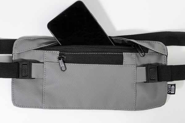Sac banane en RPET Hippu - Gris Cendré