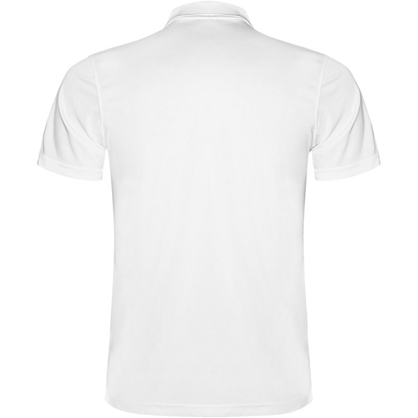 Monzha kortærmet sports polo til børn - Hvid / 8