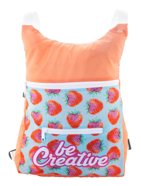 Custom Foldable Rpet Backpack SuboBag Folback - White