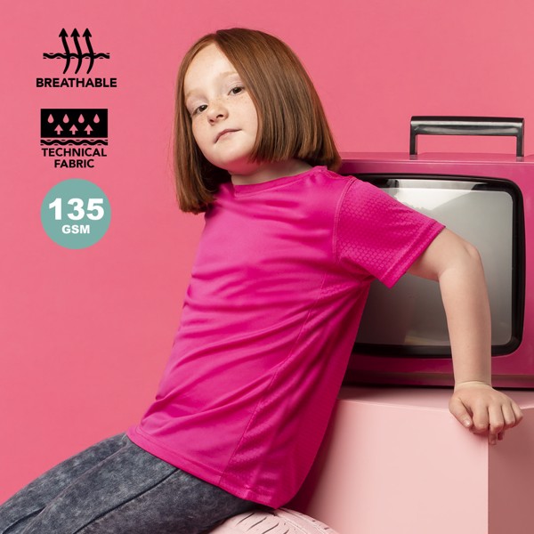 T-Shirt Criança Tecnic Rox - Branco / 4-5