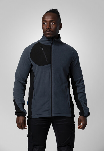 2325 fleecejacket men Grey M