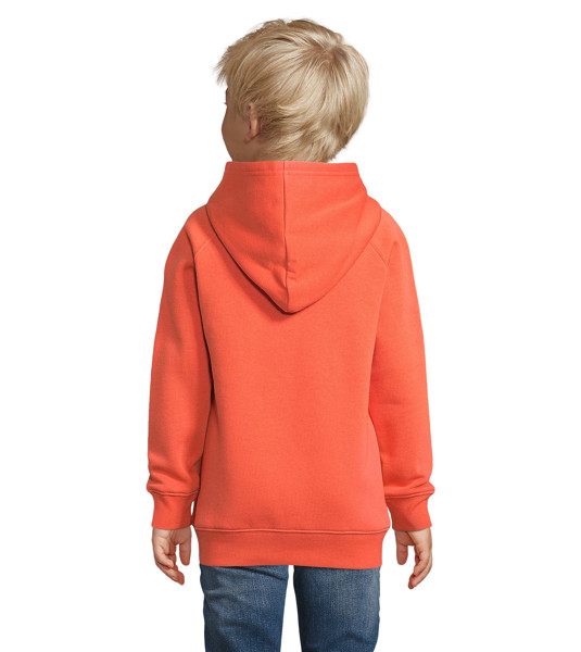 STELLAR KIDS FELPA - Arancio Bruciato3XL