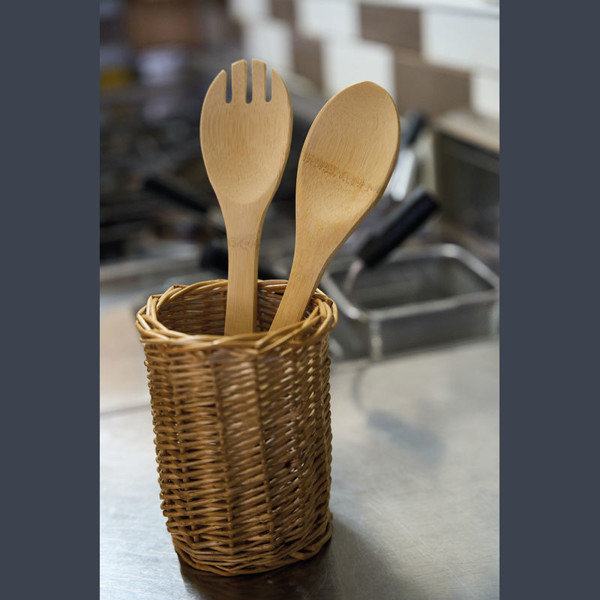 Bamboo Salad Servers Capua