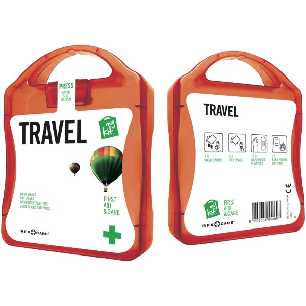 MyKit Viagem - Vermelho transparente