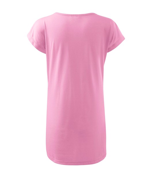 Tričko/šaty dámské Malfini Love - Růžová / XL