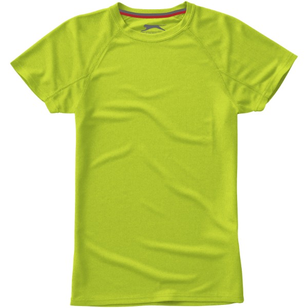 Dámské triko Serve s krátkým rukávem, s povrchovou úpravou - Zelené jablko / XXL