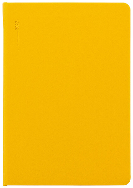 Daily diary Apple 2027 (CZ), A5 - Yellow