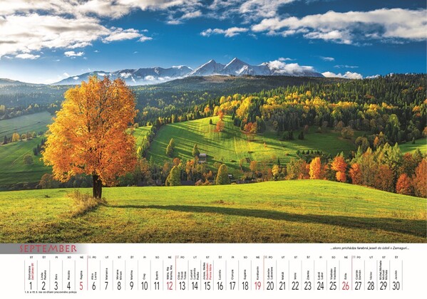 Nástenný Kalendár Slovensko V Obrazoch 2027