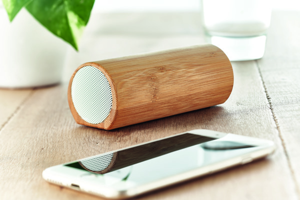 Speakbox bamboo speaker, 2x5W, 2000 mAh