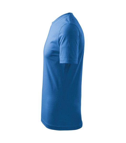 Tričko dětské Malfini Basic - Azurově Modrá / 146 cm/10 let