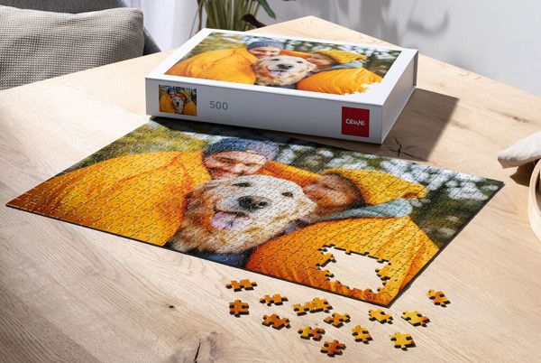 Fully Custom Jigsaw Puzzle with custom box - 38x52cm - 500pcs
