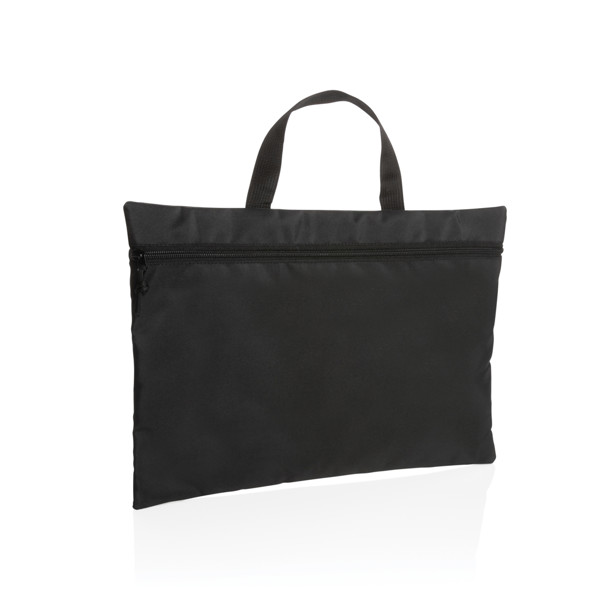 Impact Aware document bag rPET, 400x300 mm - Black