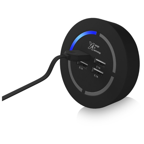 Hub USB luminoso SCX.design H10 smart