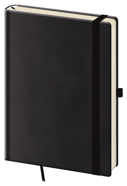 Notebook Print Plus L dot grid Black