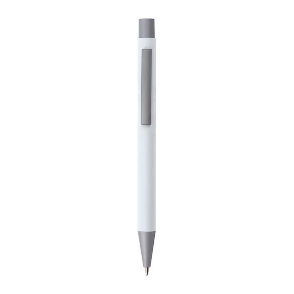 Metal Ballpoint Pen Rockford - White