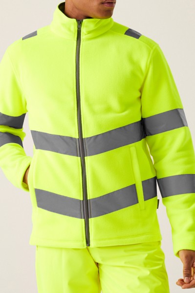Hi-Vis Pro Contract Thor Fleece - Yellow / 2XL