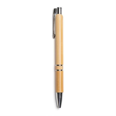 Personalised A5 bamboo notebook set with pen 80 sheets recycled paper