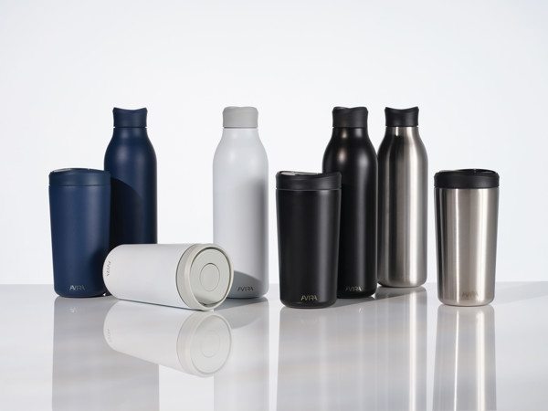 Bottiglia Avira Alok in rAcciaio 360 RCS 600ML - Blu Navy
