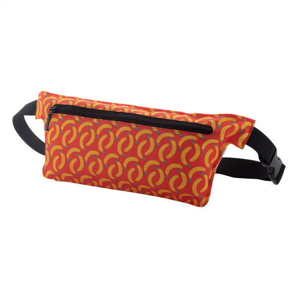 Sac banane sur mesure CreaWaist Run - Noir / Blanc