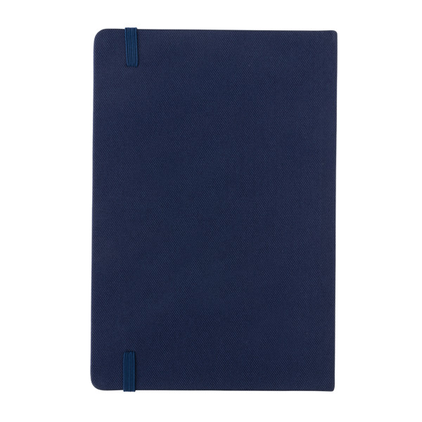 GRS certified RPET A5 notebook - Navy / Navy