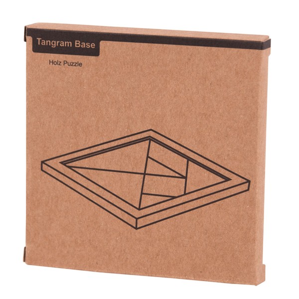 Holz-Puzzle Tangram Base