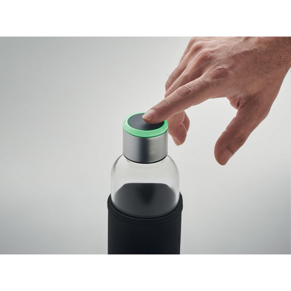 Inder borosilicate glass bottle, 500 ml sensor