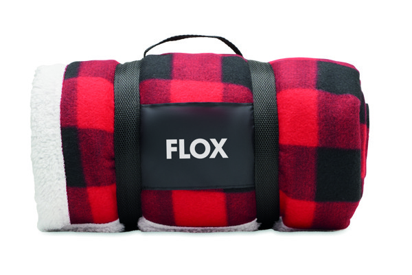 Shermatt fleece blanket 150x120 cm, RPET 180g/m²
