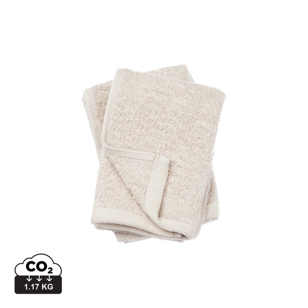 VINGA Birch towels 30x30 - White