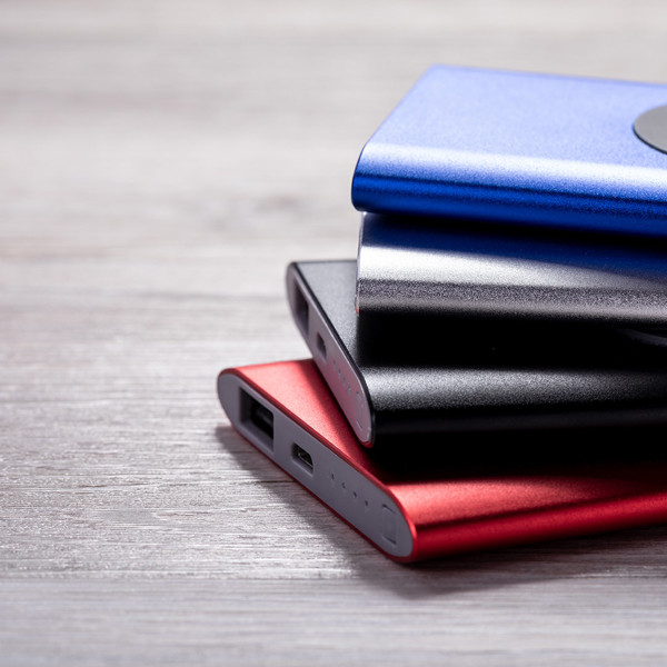 Power Bank Tikur - Plateado