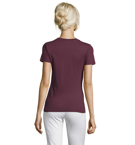 REGENT T-SHIRT SENHORA 150g Regent Women - BurgundyL