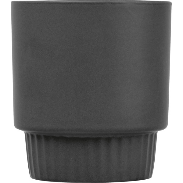 AURELIA Matný keramický hrnček, 300 ml - Black