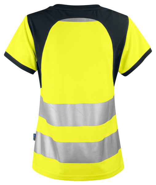 6012 T-shirt Cl.2 Women YELLOW/BLACK XS