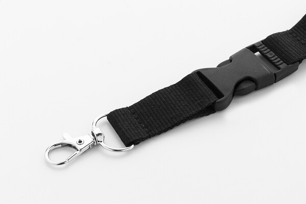 RPET lanyard Revent Plus - Black