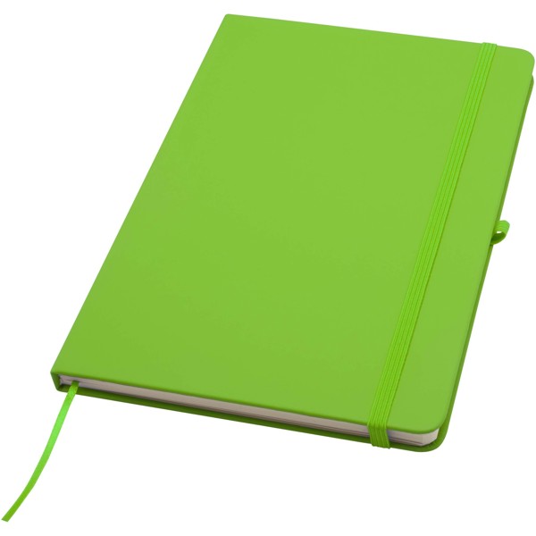 Blocco note formato A5 con copertina rigida Spectrum Plus - Verde lime