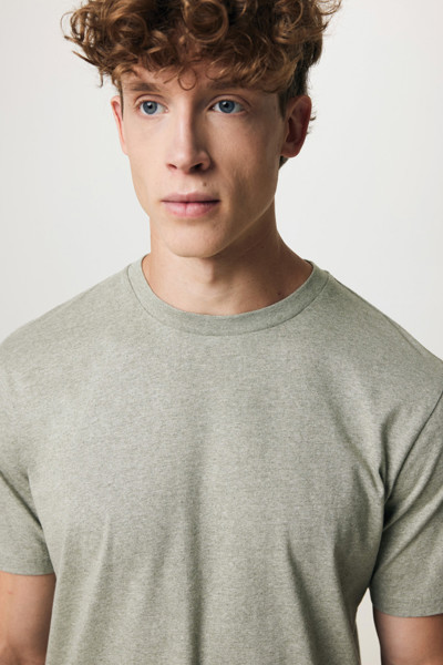 T-shirt léger en coton recyclé IQONIQ Sierra - Light Heather Green / XXXL