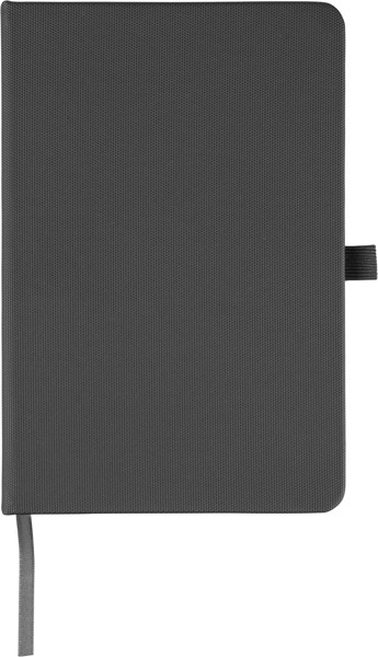 rPET 600D polyester notitieboek Elena - grijs