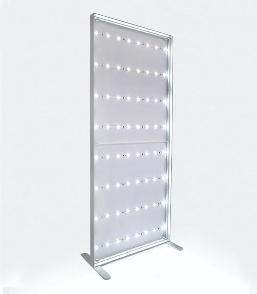 Tool Free Led Mobile Stand Blacklit 1Face  impressão incluída - 850