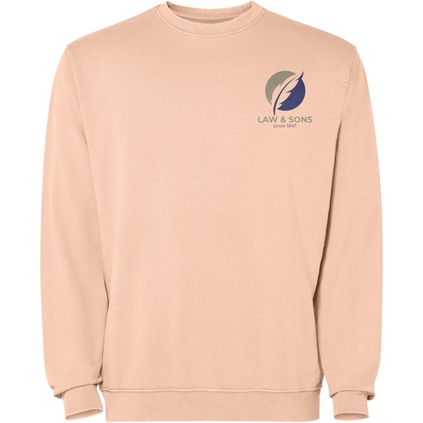 Maglione a girocollo unisex Jaya - Arancione chiaro / XL