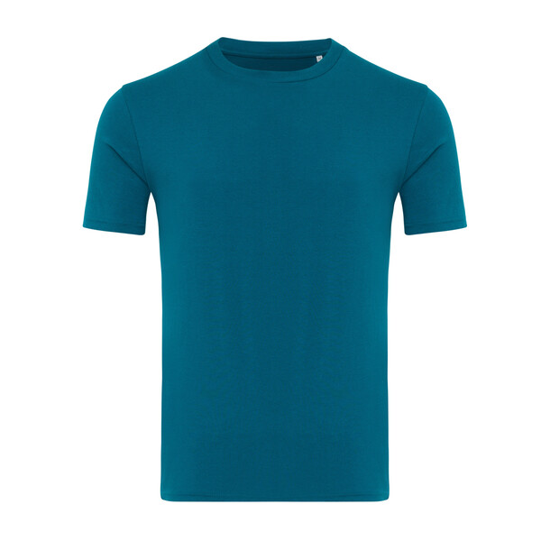 Tričko IQONIQ Brett z recykl. bavlny - Dark Teal / XS