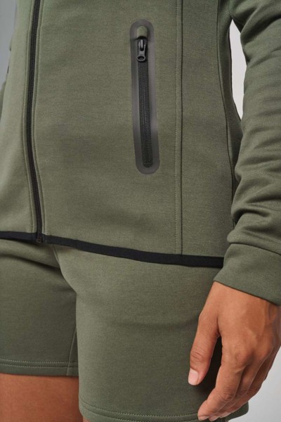 Ladies’ Hooded Sweatshirt - Ash Heather / XL