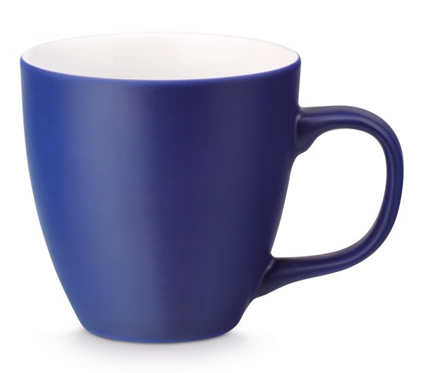 PANTHONY MAT. Porcelain mug 450 ml - Royal Blue