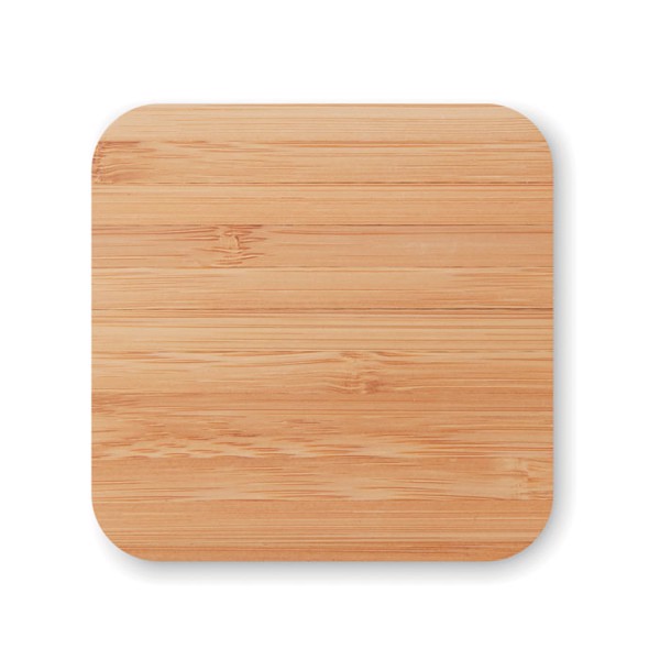 Bamboo polnilec Cuadro 5W, 2 USB priključka