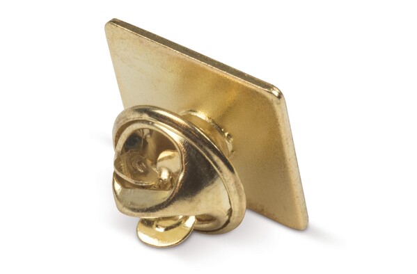 Metall Pin, quadratisch 15x15mm
