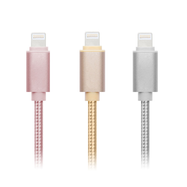 Data Lightning Apple cable UC019 - SILVER