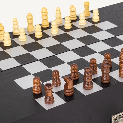 WINE SET + CHESS "SABOYA"