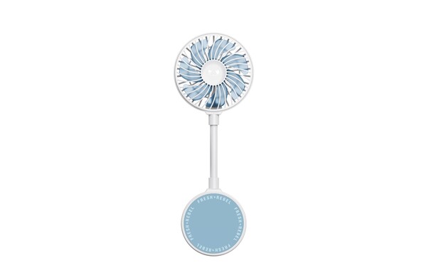 Fresh 'n Rebel Wireless Magnetic Fan with Phone Stand - White