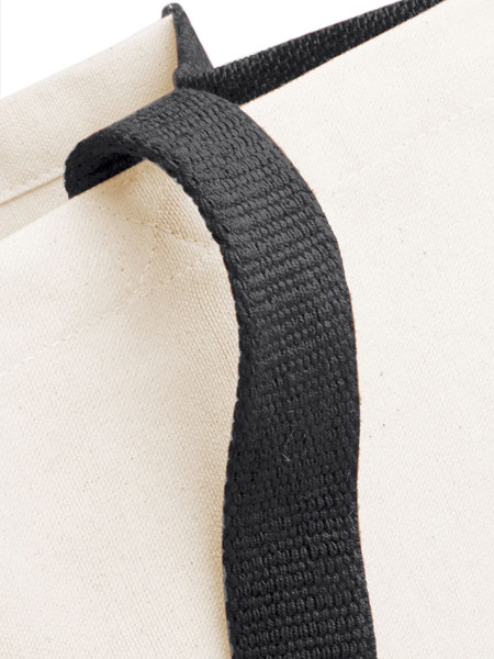 Printers Jute Classic Shopper - Black